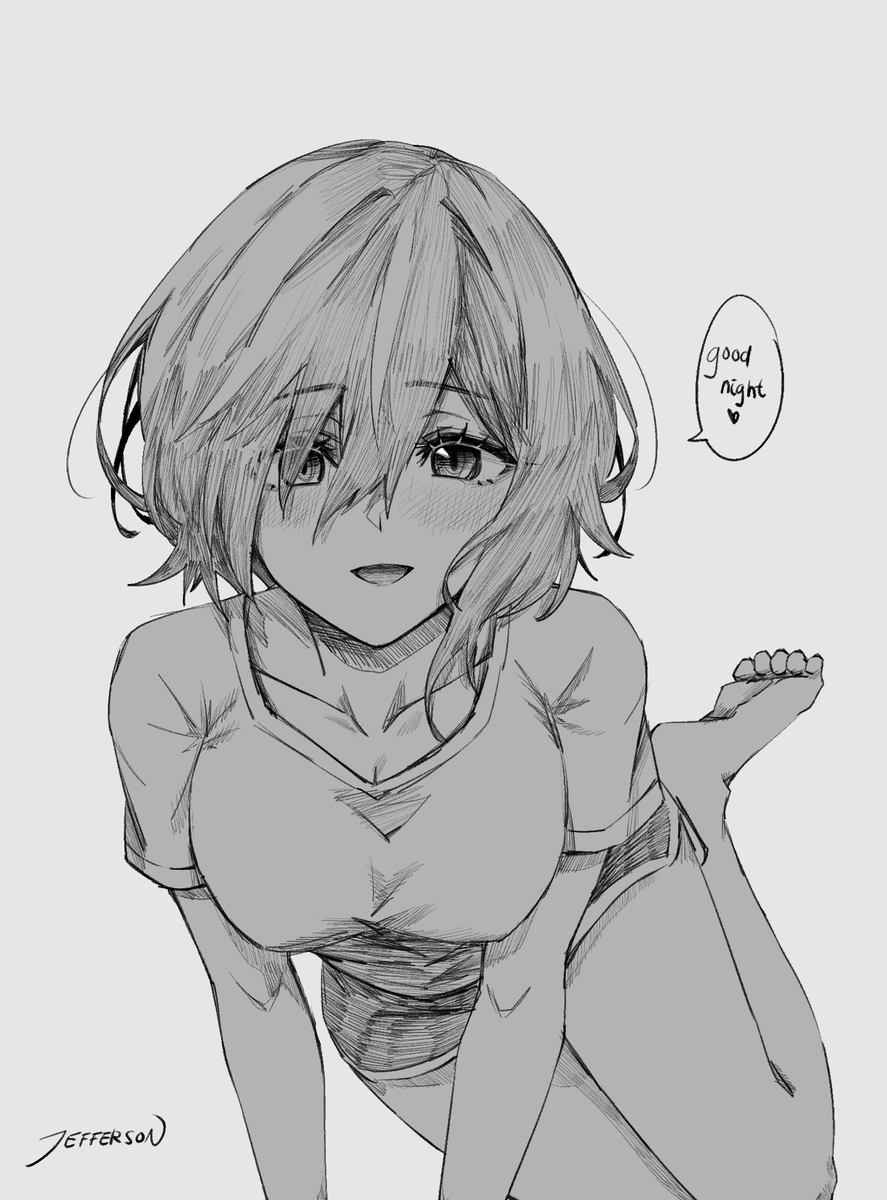 jeffraeson's tweet photo. Mashu wishing you good night~♥️
#FGO https://t.co/FSMe7yb33O