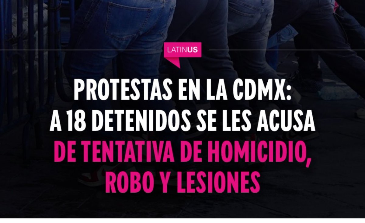 vampipe's tweet image. ¿Sí saben que esos 18 no quisieron cometer un homicidio, verdad?

¿Sí saben que esos 18 no robaron, verdad?

¿Y sí saben que quizás tampoco lesionaron a nadie?

Les imputan delitos que pudieran haber cometido 20 mil personas para usarlos como ejemplo y que nadie vuelva a marchar.