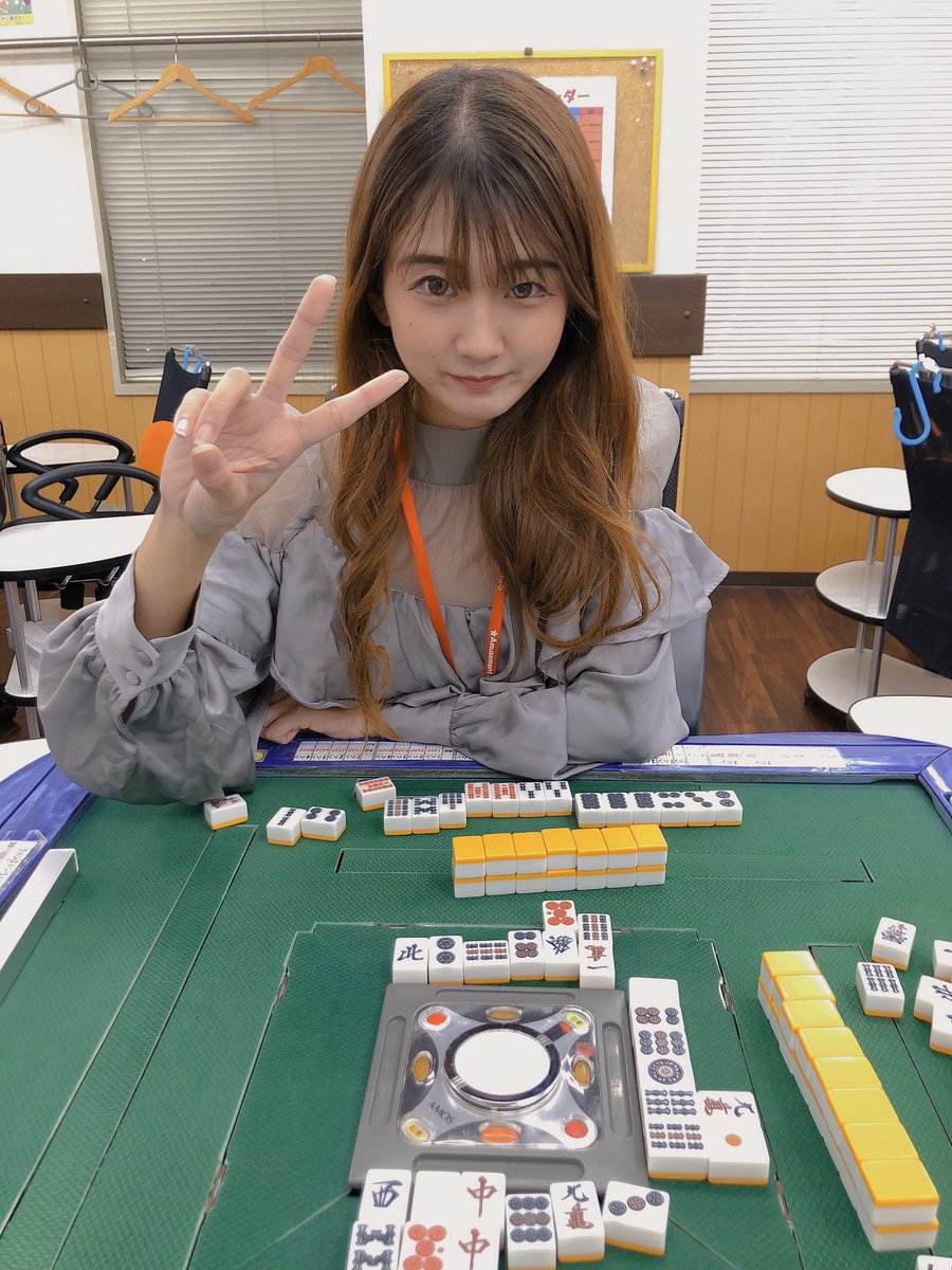 来実ちゃんゲストのまーすた三宮へ🀄️いいタイミングで沢山同卓出来ました😆