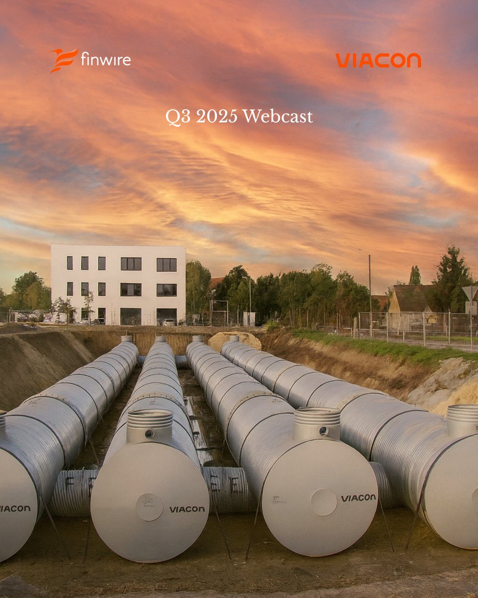 Idag presenterade ViaCon sin rapport för det tredje kvartalet 2025.

Se presentationen här: youtube.com/live/JIY9TGXuo…