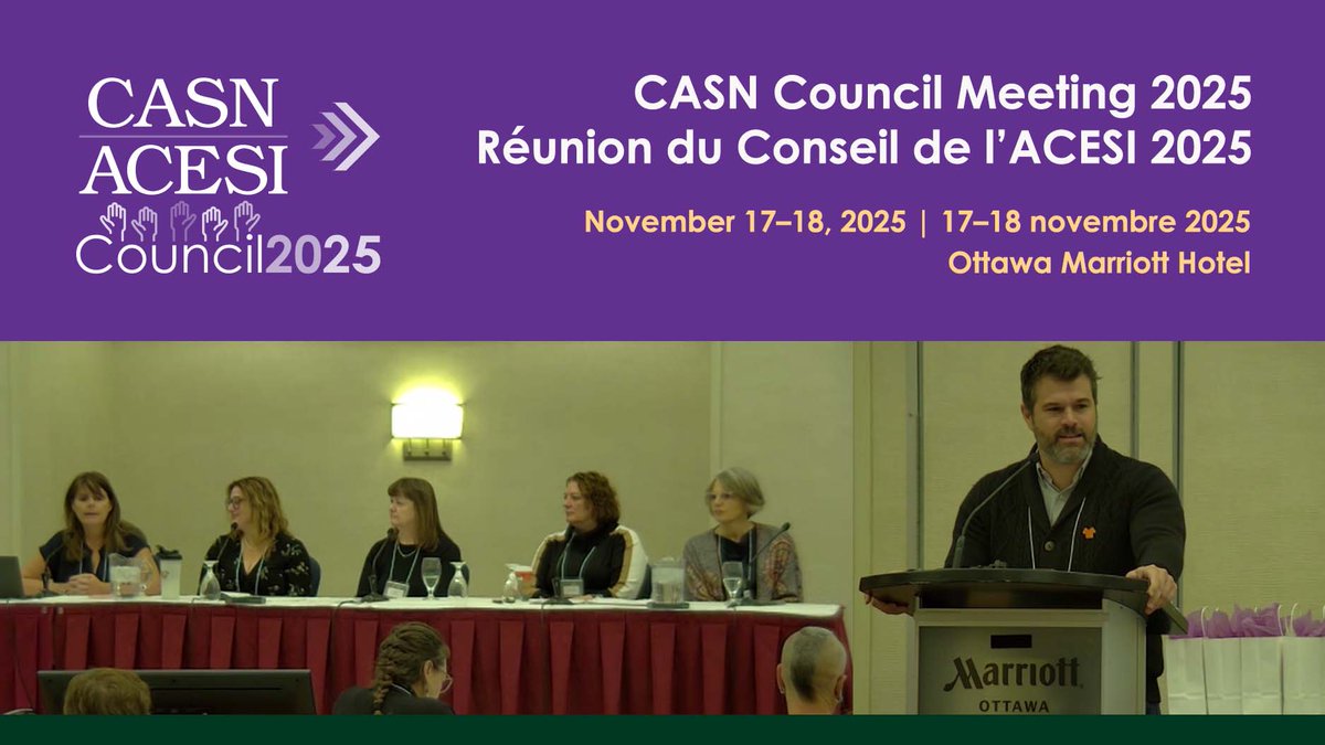CASN launches its 2025 Undergraduate and Graduate Forum, focused on sustaining nursing education in changing health care landscapes. casn.ca/2025/02/canadi… | L’ACESI lance son Forum sur la formation de premier cycle et de cycles supérieurs 2025.