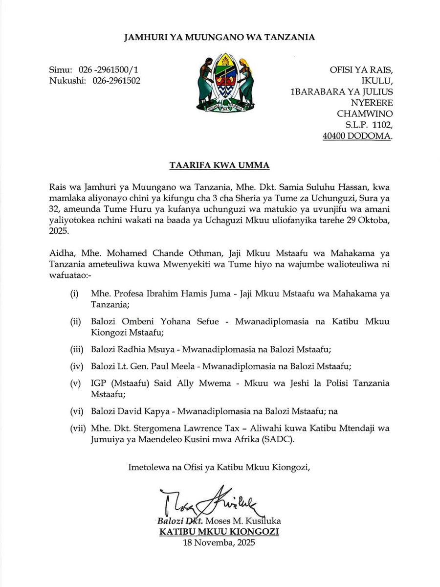 Tume haiwezi kuwa huru iwapo msingi wake umetegemea uteuzi wa wale wanaolalamikiwa, huo ni mgongano wa maslahi tangu mwanzo.