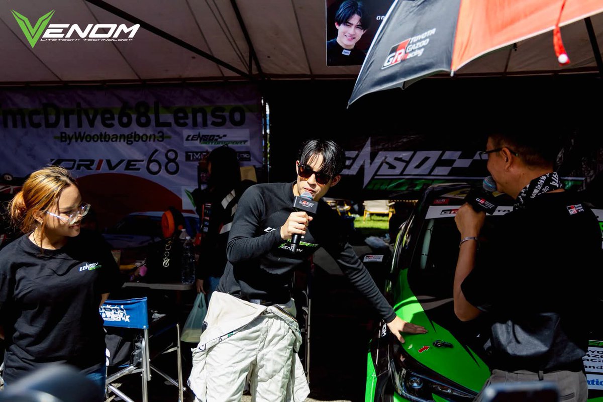 BarcodetinOFC's tweet image. Barcode Tinnasit FB Update (6)

Cr.Venom Racing Wheel

BARCODE CHIANGMAI RACE

@BarcodeTin 🌻
#BarcodeTin99 
#barcodetin #GMMTV
#LensoMTRxBarcode 
#LENSOMOTORSPORT 
#VENOMRACINGWHEEL
#ToyotaGazooRacingThailand