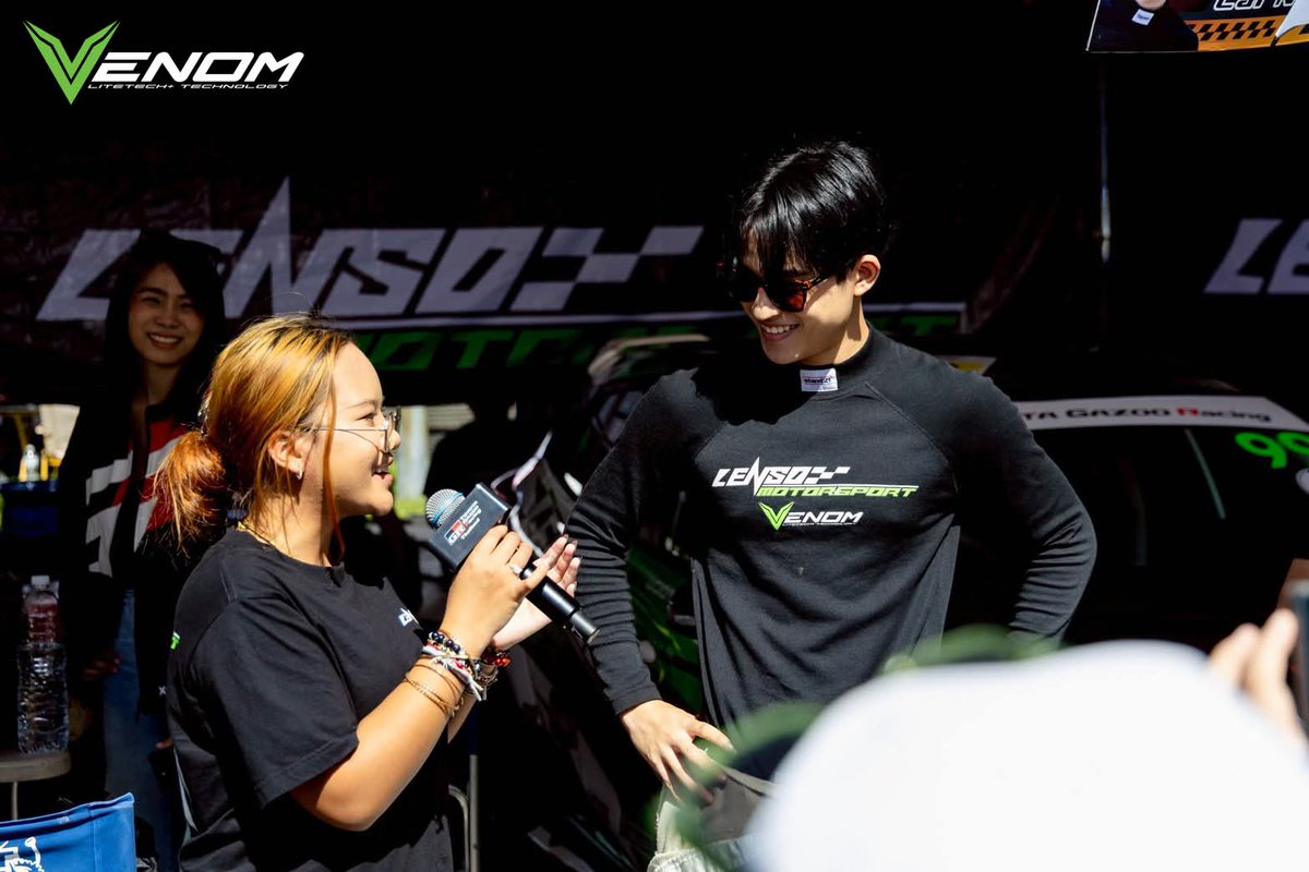 BarcodetinOFC's tweet image. Barcode Tinnasit FB Update (6)

Cr.Venom Racing Wheel

BARCODE CHIANGMAI RACE

@BarcodeTin 🌻
#BarcodeTin99 
#barcodetin #GMMTV
#LensoMTRxBarcode 
#LENSOMOTORSPORT 
#VENOMRACINGWHEEL
#ToyotaGazooRacingThailand