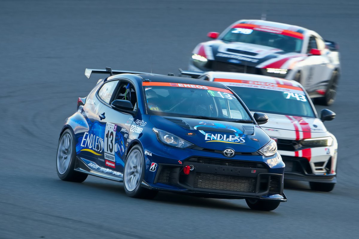 sunuo_ms's tweet image. スーパー耐久最終戦で撮ってきた
13_ENDLESS GRヤリス
#S耐
#GRヤリス