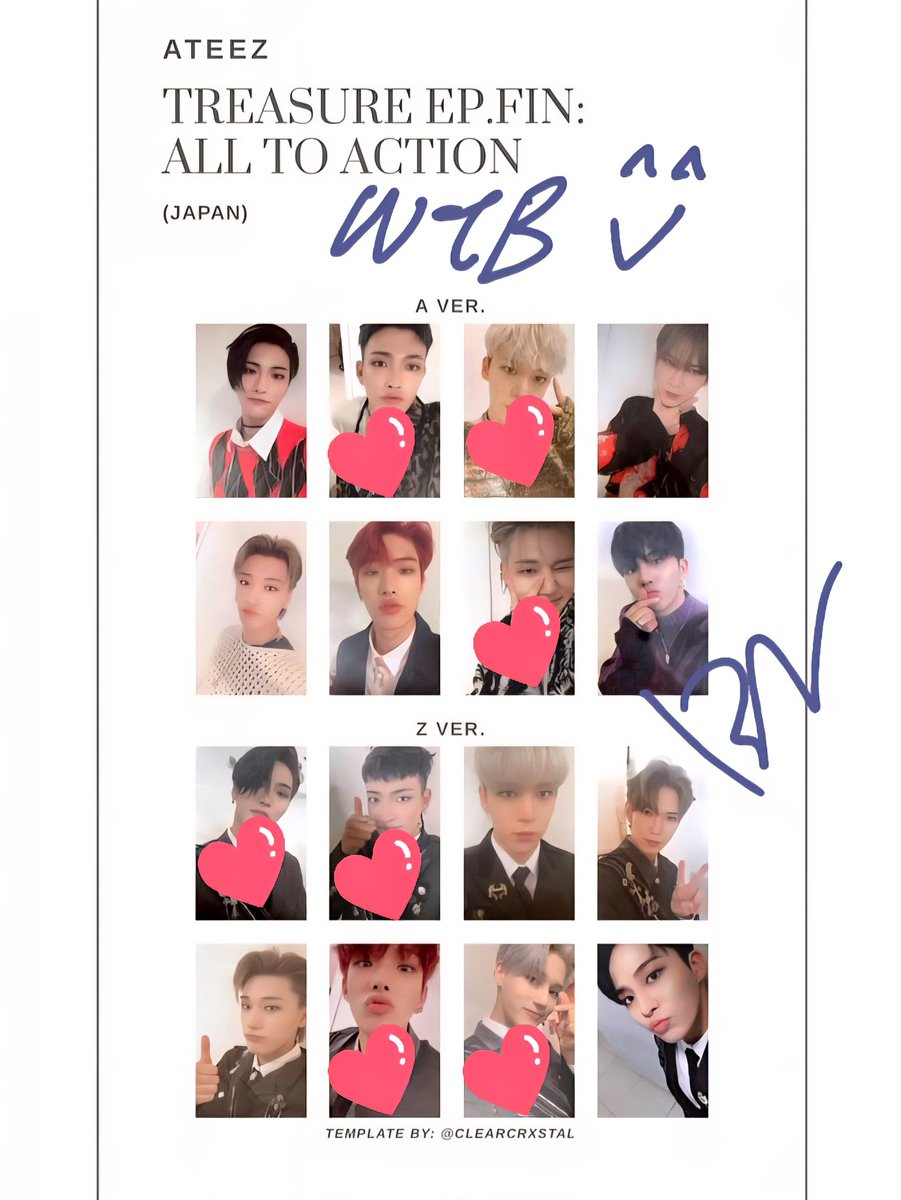 mytrueaddiction's tweet image. WTB Ateez All to Action Japan PC

If there&apos;s any collectors looking to let go of these 💘 paperboys, hit me up with your price and we&apos;ll see if it fits my budget 🫶🏻 

Hoping ada any locals before i have to turn to mercari/mandarake 🥲

#pasarateez