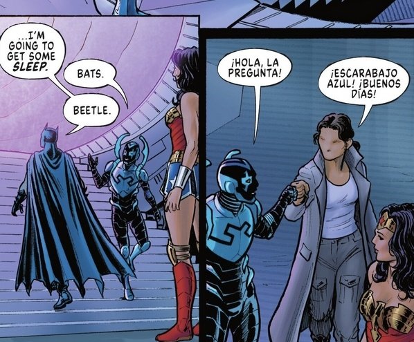 ComicGirlAshley's tweet image. I love when the Watchtower is just a hub for heroes to pop in and out of