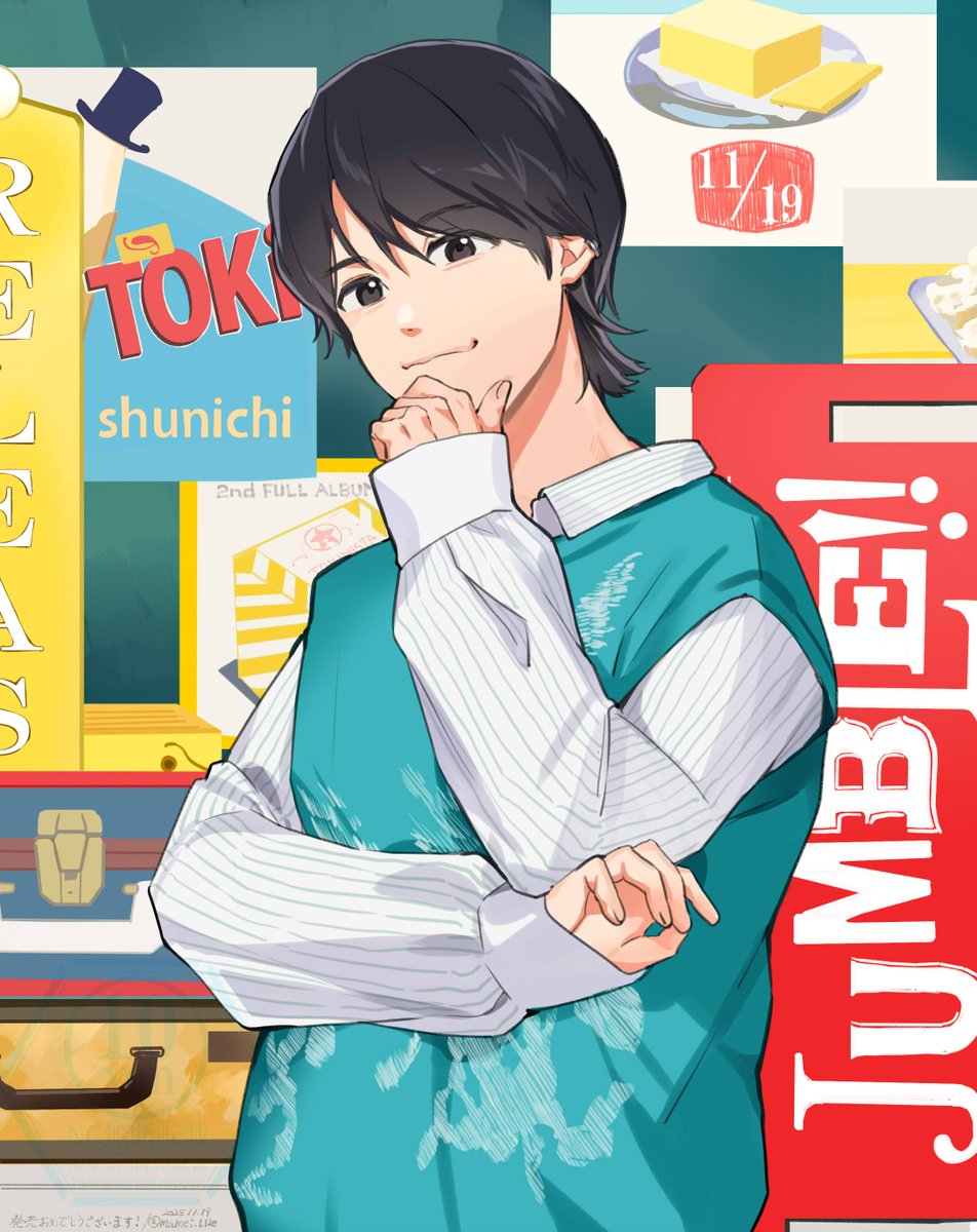 2ndフルアルバム「JUMBLE!!」発売おめでとうございます～！！ときさんのいろんな魅力ある歌声を味わえるという事で聞くのが楽しみです！！
#10円の声優ファンアート
