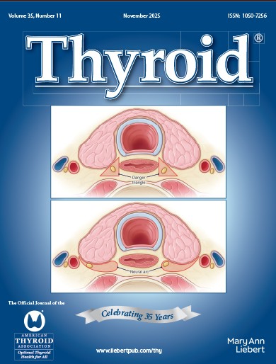 thyroidjournal's tweet image. The November issue of @ThyroidJournal is now available online! 

ow.ly/fePh50XsQNG

@amthyroidassn #ThyroidJournal #endotwitter #medtwitter