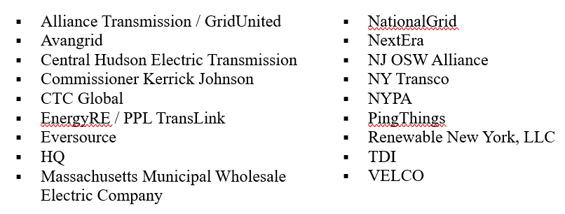 AbeEnergy's tweet photo. Pleased to provide an update on the Request for Information from the Northeast States Collaborative on Interregional Transmission. The RFI closed on Oct. 23 and we received 36 unique transmission project concepts from 18 entities, including: https://t.co/jQlo24iSr6 https://t.co/7uB2RQmqES
