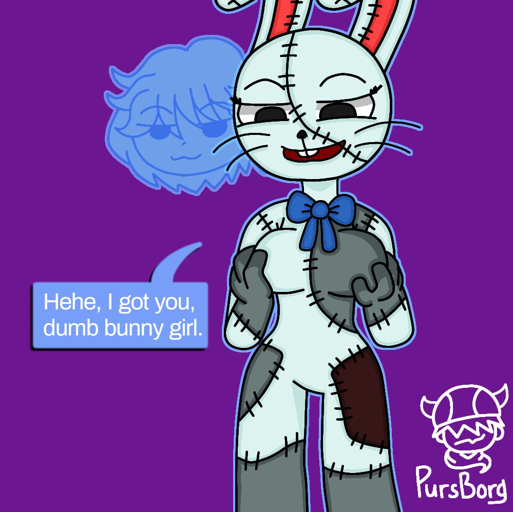 PursBorg's tweet image. Vanny Possession (FNAF)
Art trade with Tazi Phantom

#Possession #TSF