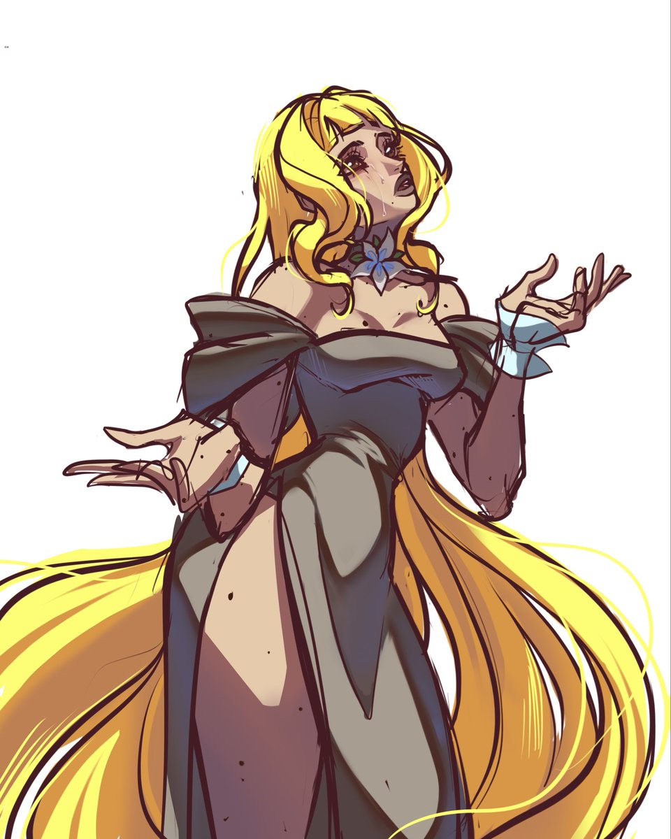 After seeing so many awesome Frieren arts I also decided to see if I can draw in perspective and well…no I can’t. 👍 but I got carried away and now have a new art with my OC Virginia (canonically my most beautiful winx OC). :))
#winx