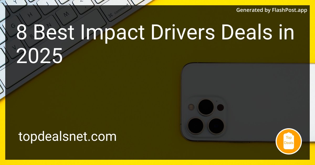 devhubbycom's tweet image. Do I need a license to drive these, or just a sense of humor? 😂🔩

Source: topdealsnet.com/blog/best-impa…

#TechTools #ShopTools #ToolShopping #Handyman #drivers #impact