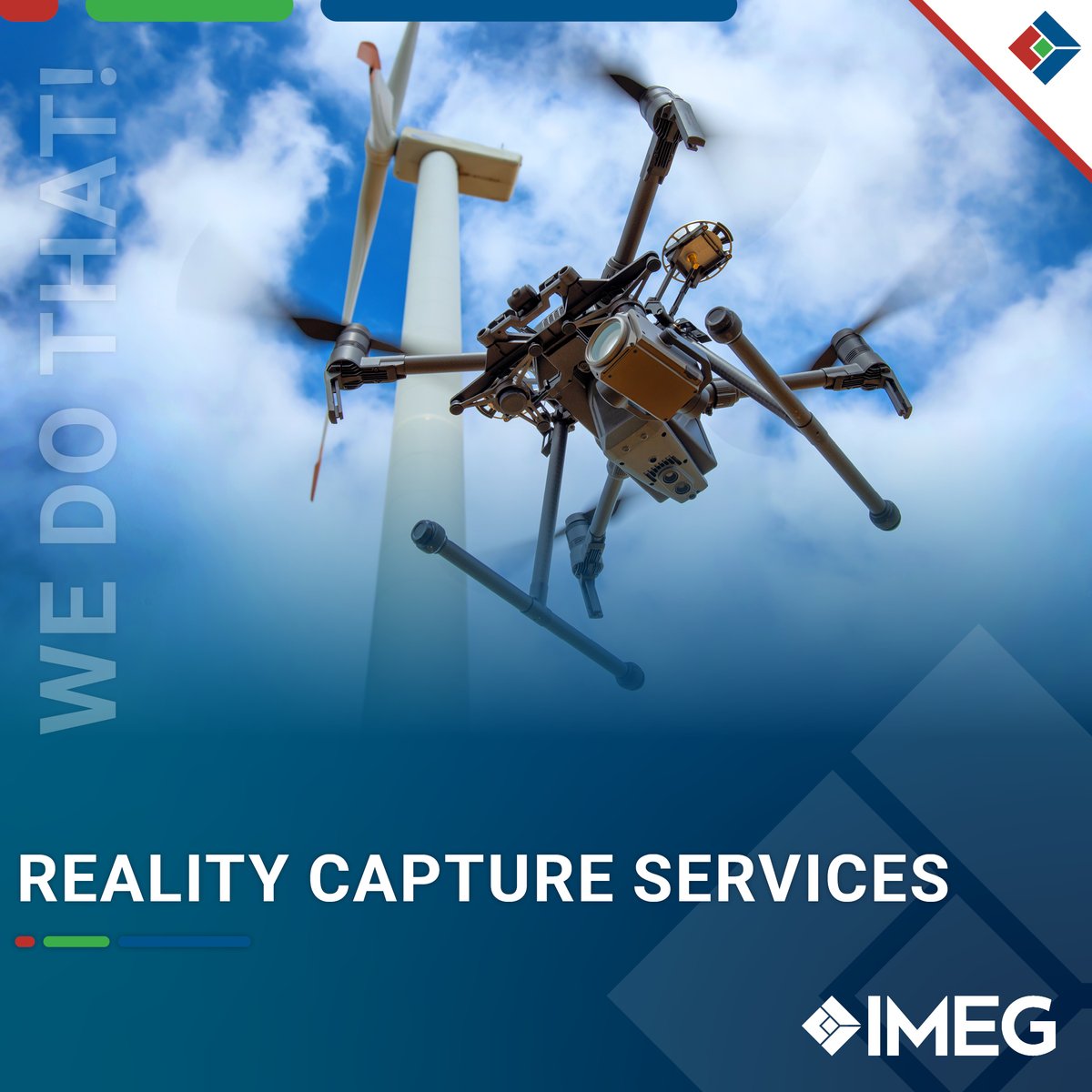 IMEGcorp's tweet image. IMEG’s Reality Capture Services combine drone and 3D laser scanning technology to quickly, safely, and cost-effectively deliver accurate site data for new construction and renovations in all markets.

#RealityCapture #EngineeringExcellence #WeareIMEG