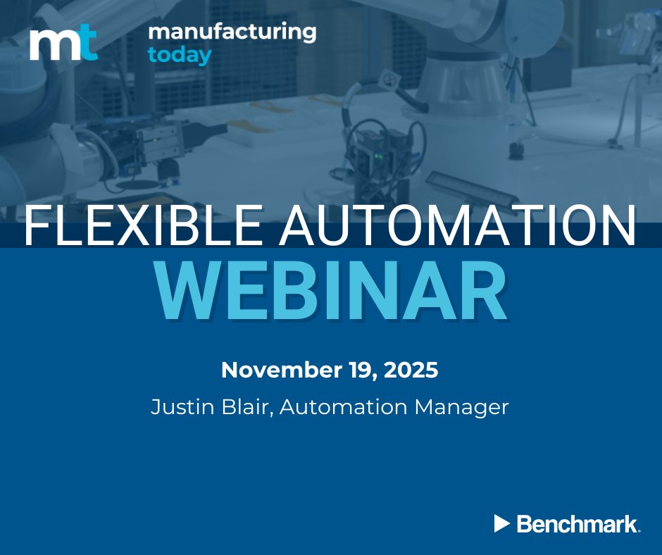 BenchElec's tweet image. Join us tomorrow to see how flexible automation is driving measurable gains in speed, repeatability, and cost in limited-volume applications include the medical, defense, and industrial sectors.
go.bench.com/3LRsrAG