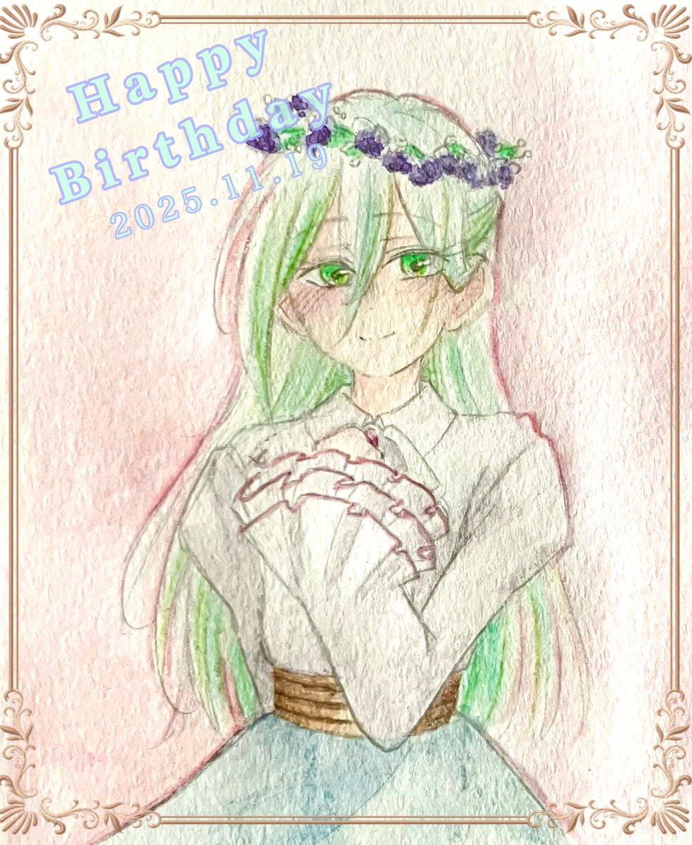 昴さん誕生日おめでとう🎉🎂☕️
貴女のこれからの未来に幸多からんことを🍀*゜
 #保科昴誕生祭2025
 #保科昴生誕祭2025
