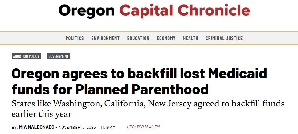 Many blue states are now passing funds for Planned Parenthood after the federal government defunded them for one year. @BradleyPierce warned about this exact situation in his recent article for @TheBlaze.

While defunding abortion providers is an obviously worthy action, they can