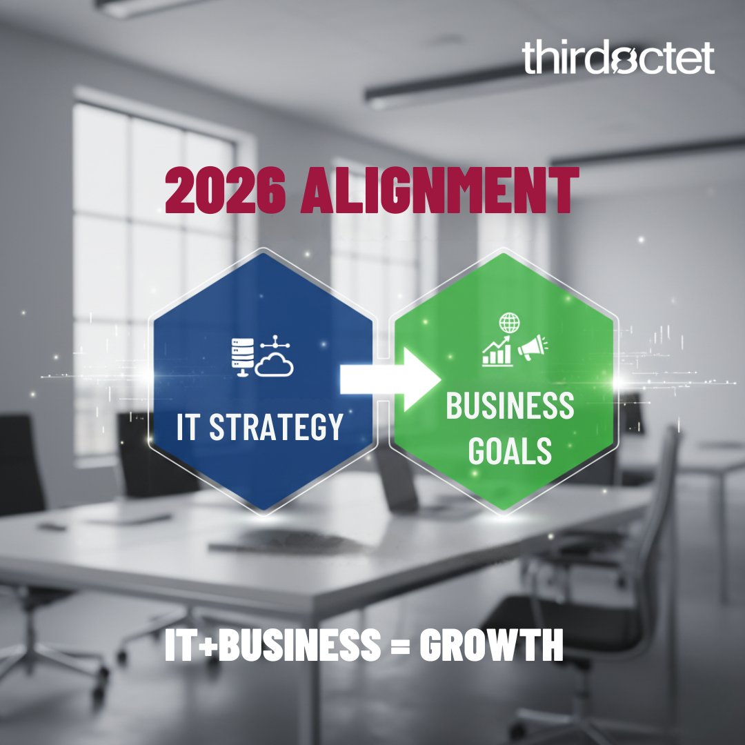 thirdoctet's tweet image. The best IT strategies don’t start with tools, they start with business goals.

When IT aligns with growth plans, everything gets easier:

• Scaling to new locations
• Onboarding
• Launching services

Start with the business goals.
Let IT be the engine, not the obstacle.