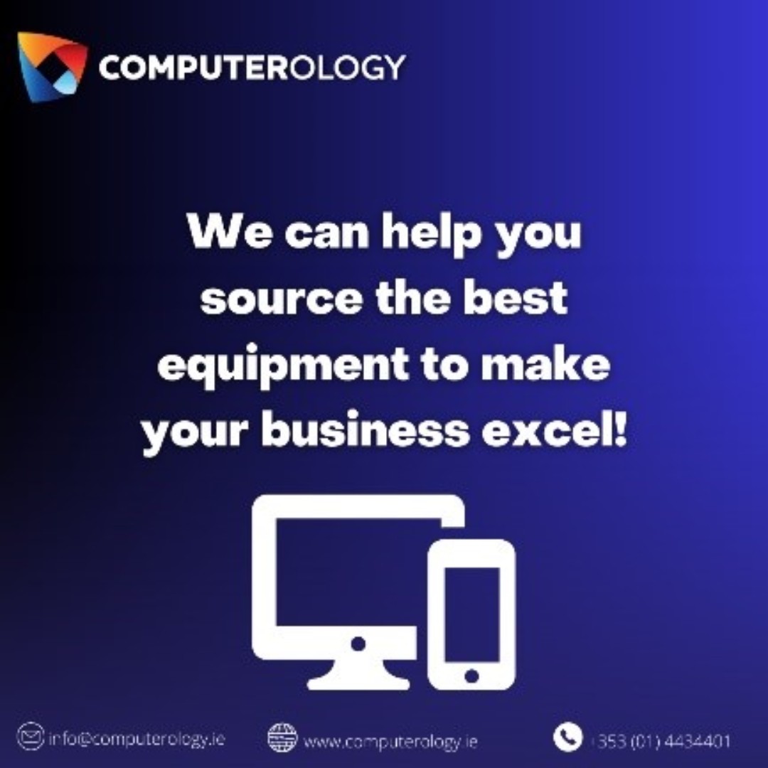 Computerologyie's tweet image. 🎯🔍 Find the perfect IT equipment for your business with Computerology! Our expert advice and trusted suppliers make the process simple. 

Find out more: computerology.ie.
