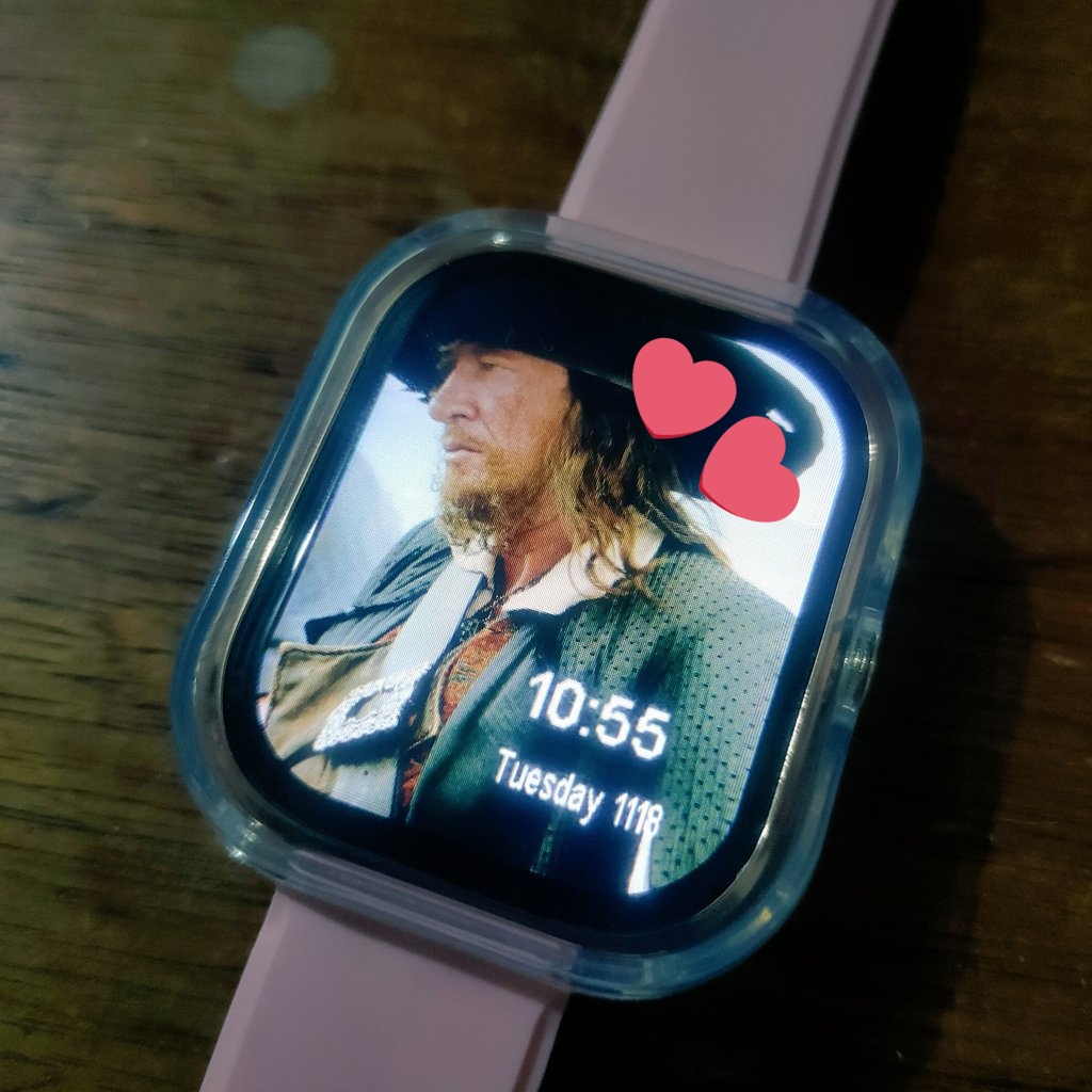 my coworker asked who is this man on my smartwatch.