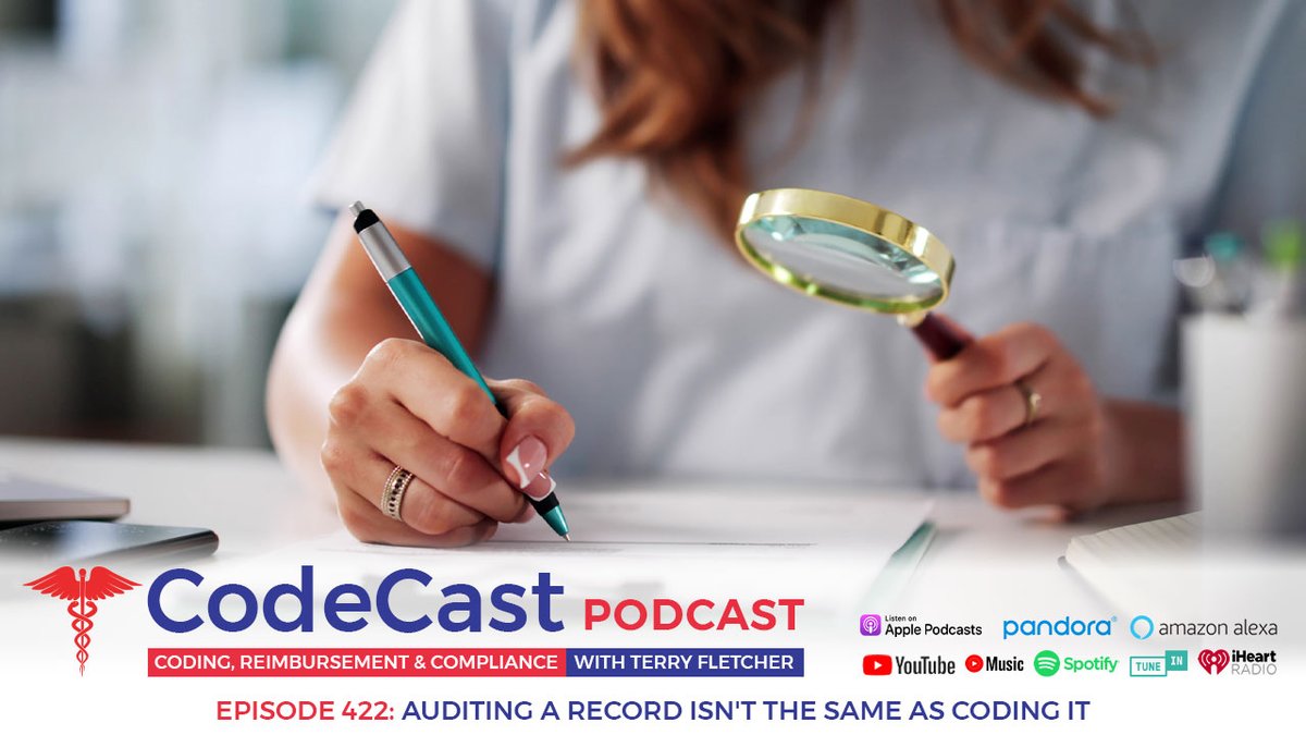 TerryCoder1's tweet image. Many mistakes happen in audits because the chart is viewed like a coder, not an auditor.
But auditing requires a wider lens. It’s not just “What was coded?” It’s what happened before, during, and after the encounter, and does the documentation truly support it?

When we miss that…