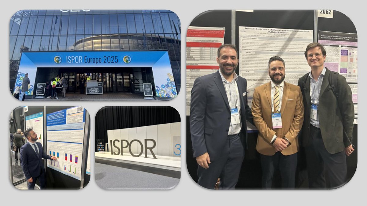 EvidenceThrough's tweet image. Last week, our team had the privilege of participating in the @ISPORorg Europe 2025 Congress in Glasgow, #Scotland. HTE proudly presented six posters, showcasing our expanding work across #RWE, #HEOR, and the role of #AI in HE. 
Visit our posters at hte.gr/health-through…