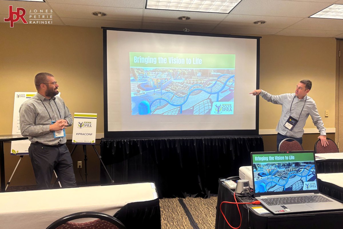 JPR1Source's tweet image. “The Power of Partnership: Planning, Funding, &amp;amp; Designing Sheets Family Park” was presented at the IPRA Conference last week. We had great conversation on how inspiration can turn into action! 

#IPRAConf #INParksAndRec #SheetsFamilyPark #AngolaIN