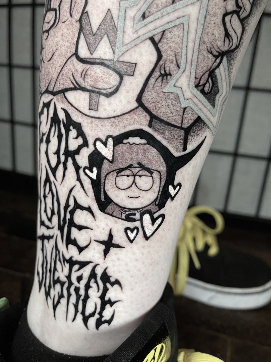 sortasick's tweet image. wonder tweek + super craig for a very special client 🥹🖤 #spcreek