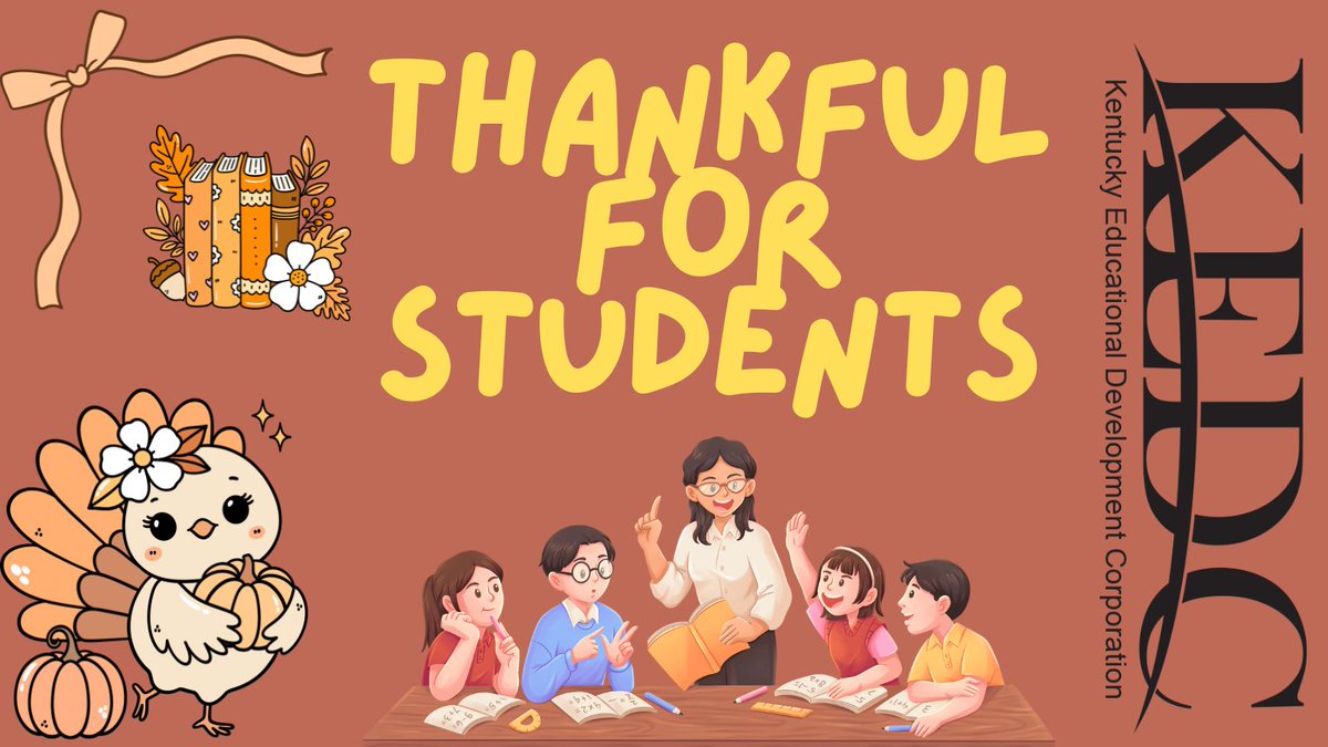 📚 Today we’re thankful for… our STUDENTS!
Their curiosity, energy, and resilience remind us why education matters.
Every question asked is a step toward growth.
#WeAreKEDC #ItsAlmostTime #THANKSGIVING2025