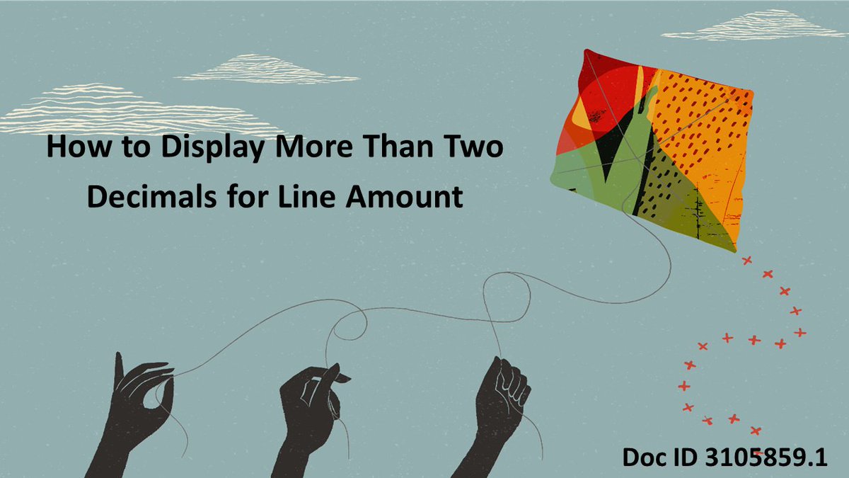 Oracle_EBS's tweet image. How to extend currency precision to two decimals for the Line Amount field in #EBS #Receivables Transaction Workbench. Doc ID 3105859.1. social.ora.cl/601075LPk