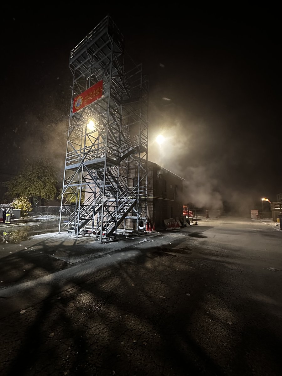 NOTLfiredept's tweet image. Over the past several weeks, firefighters from all five Stations have enhanced their skills at the Niagara Falls Burn Tower, engaging in intensive training focused on search and rescue operations as well as fire suppression tactics under real-world conditions.