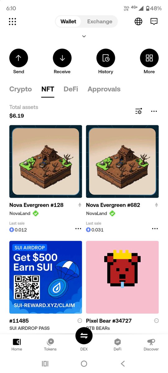 Omegavedd's tweet photo. Nft scam
@Novastro_xyz this project announced genesis nft @NovaLand_nft . I have bought two nft. But team scammed to community and buyer. My total buy amount lost. ๐
#NFTScam #CryptoScam #CryptoMarket #ScamAlert https://t.co/vff9uTUsfM