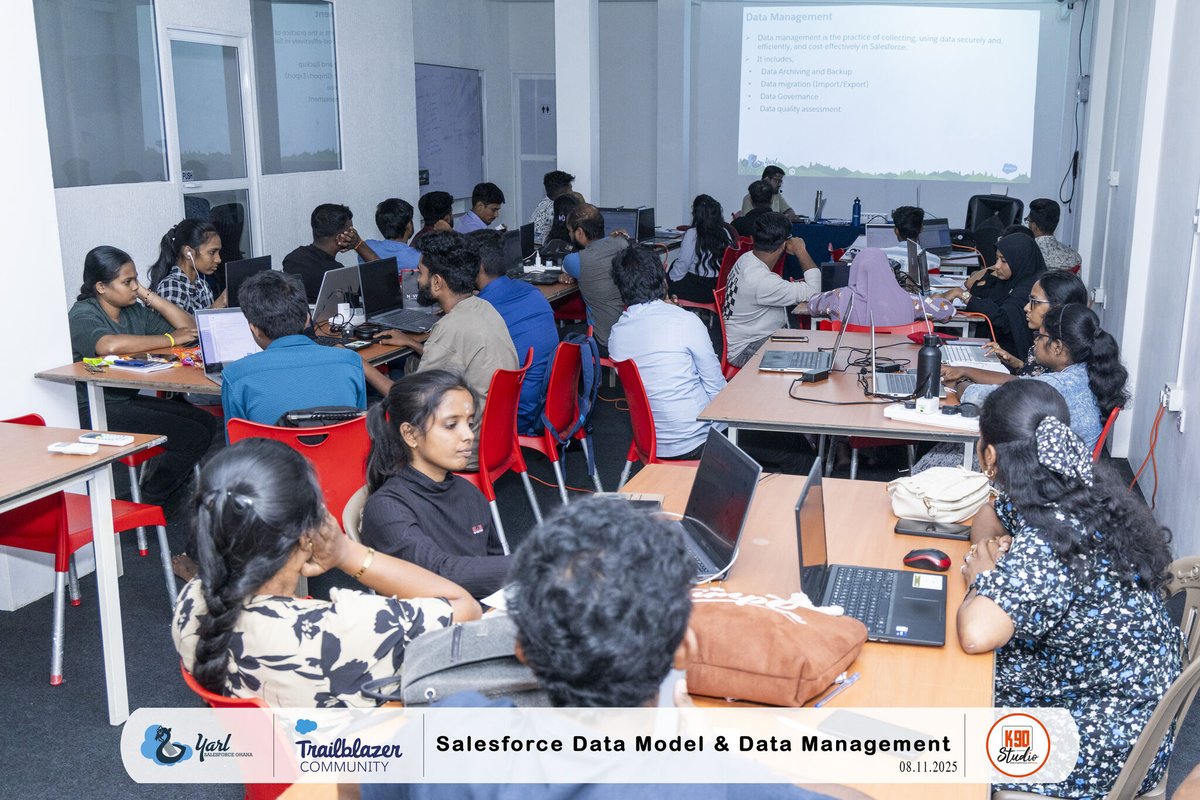 YarlSFO's tweet image. 📸 𝐉𝐨𝐮𝐫𝐧𝐞𝐲 𝐭𝐨 𝐒𝐚𝐥𝐞𝐬𝐟𝐨𝐫𝐜𝐞 – 𝐂𝐨𝐡𝐨𝐫𝐭 𝟐 | 𝐒𝐞𝐬𝐬𝐢𝐨𝐧 𝟎𝟐 𝐇𝐢𝐠𝐡𝐥𝐢𝐠𝐡𝐭𝐬!

Here’s a look back at our second session, where the Trailblazers explored Salesforce Data Model &amp;amp; Data Management in a practical, hands-on environment. From understanding…