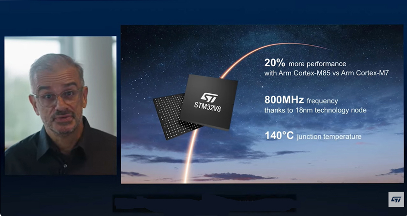 ElettronicaMer2's tweet image. #STMicroelectronics presenta il primo microcontrollore #STM32 per applicazioni ad alte prestazioni con nodo di processo a 18 nm realizzato in collaborazione con @samsungfoundry. @ST_World  tinyurl.com/45k2aekr