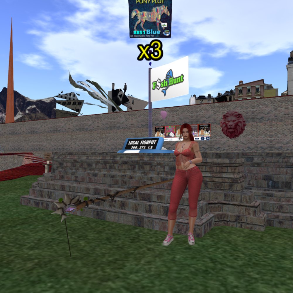 SpringEiren's tweet image. Yaayy! AJ&apos;s buoys located again...
Let&apos;s get this 3x-multi... 3️⃣🎣
Happy pink tuesday... 💗

maps.secondlife.com/secondlife/Vya…

#SecondLife #FishHunt #SL #LGH #CyberSociety