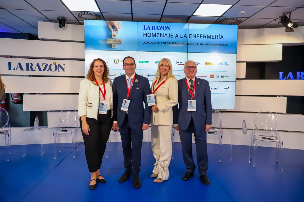 CODEMmadrid's tweet photo. 🔵 Participamos hoy en la Jornada de #Enfermería Oncológica ‘Más allá de la vocación’ de @larazon_es, un homenaje a la dedicación, el conocimiento y la humanidad de quienes cuidan a los pacientes con #cáncer 

#JornadaOncológicaLR https://t.co/DTAkepaAl5