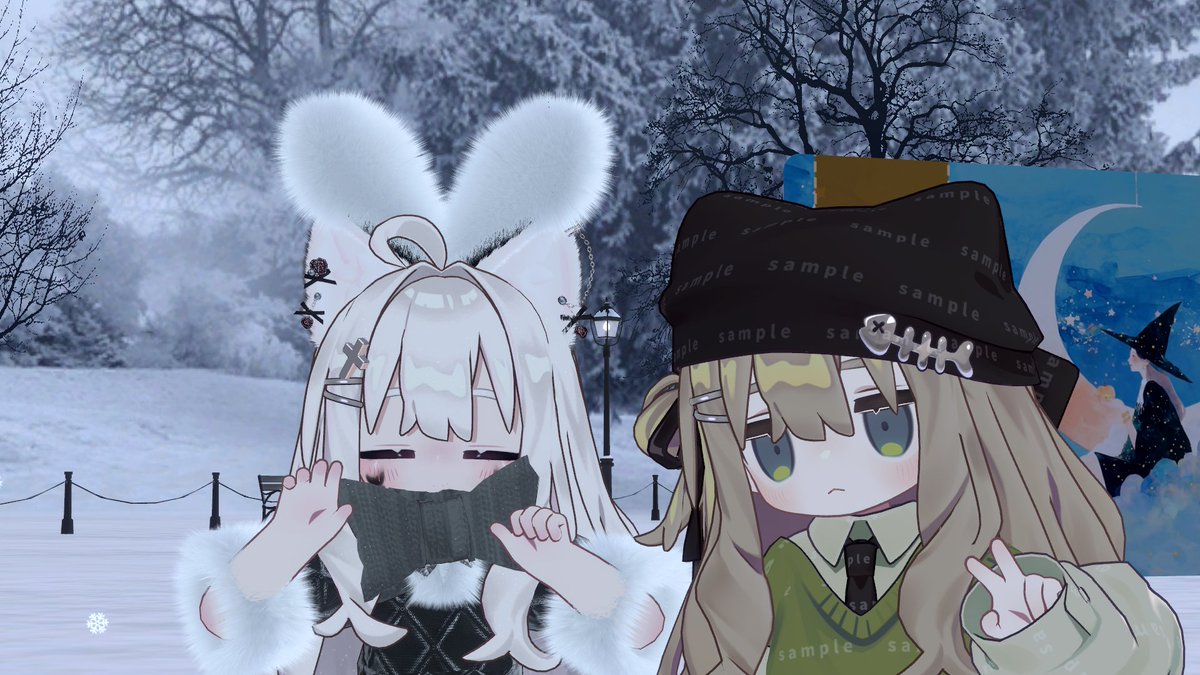 左の天使のかわいさね