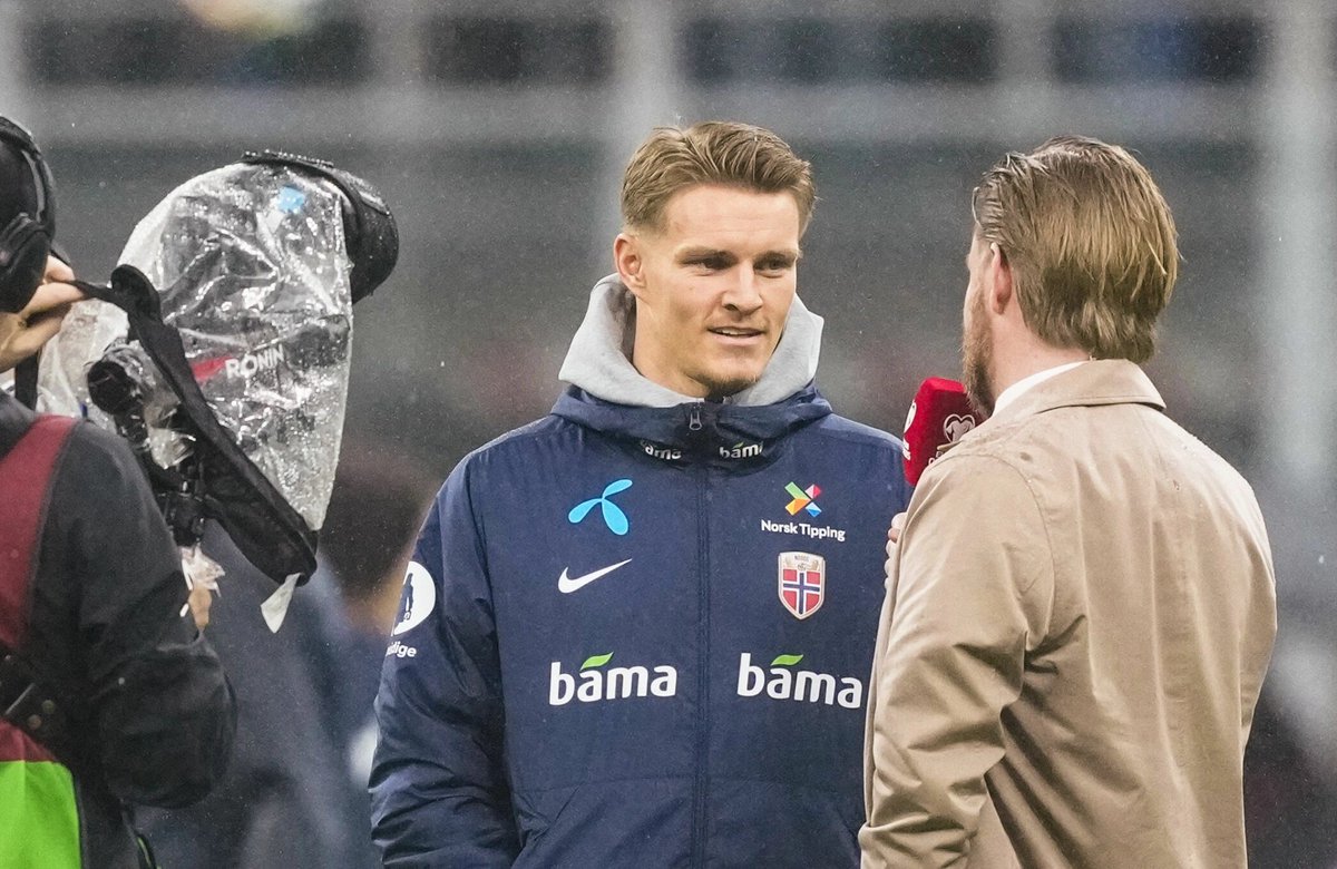 Martin Ødegaard tweet media