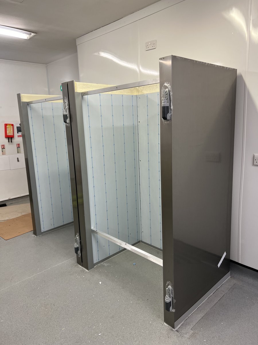 barandcatering's tweet image. #Foster #pizza #provers we recently installed. From the initial planning stages to full assembly of these flat-pack units, our team handled everything from leveling, sealing, ensuring perfect alignment for optimal performance, and installing the complete #refrigeration systems.