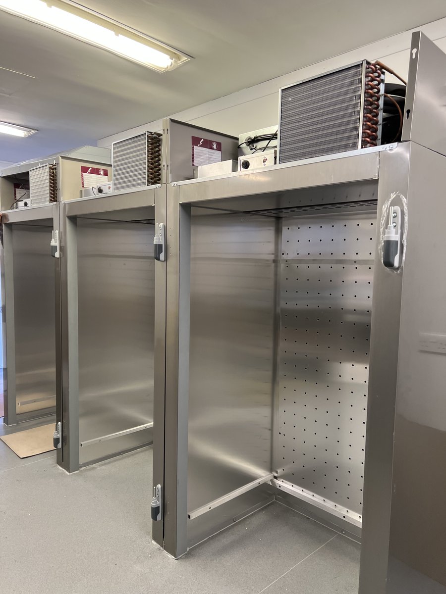 barandcatering's tweet image. #Foster #pizza #provers we recently installed. From the initial planning stages to full assembly of these flat-pack units, our team handled everything from leveling, sealing, ensuring perfect alignment for optimal performance, and installing the complete #refrigeration systems.