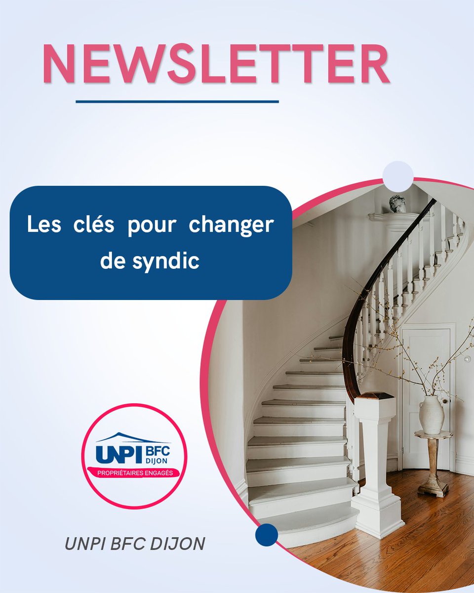 Newsletter📩

Découvrez notre dernier article "Les clés pour changer de syndic".

"Parfois, changer de syndic peut s'avérer nécessaire pour le bon fonctionnement de la copropriété, mais comment s'y prendre ?"

💡Vous souhaitez en savoir plus ? shorturl.at/AlT8O

#UNPI