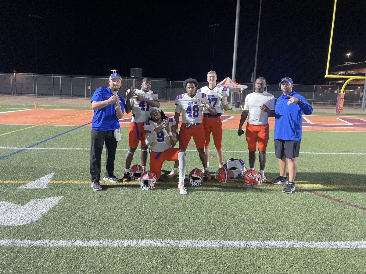 The standard is set! If you want to get a degree, play football, and continue standard, come to LCU!