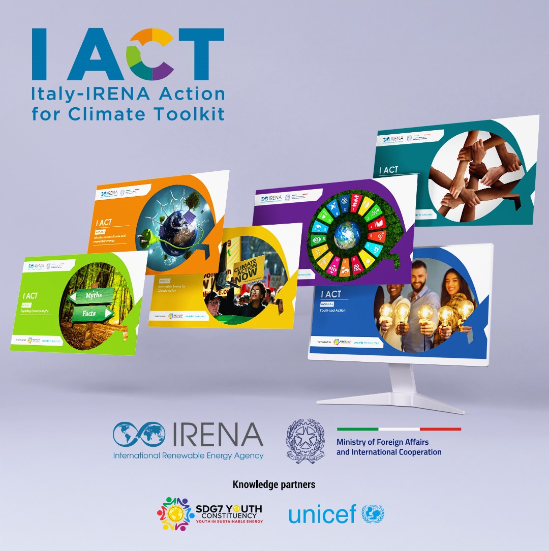 matiasdaviron's tweet image. Contento de compartir mi trabajo como diseñador gráfico en la iniciativa #I_ACT de @IRENA y el @ItalyMFA. Kit de Herramientas para Educadores que capacitan a jóvenes líderes en acción climática y energía. ¡Más de 6.000 participantes! 
@UNICEF @Sdg7Youth 
(Sigue en desarrollo)