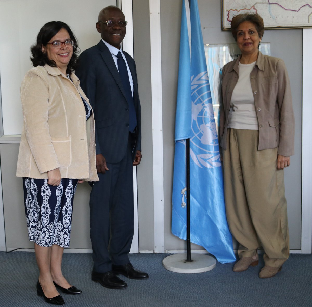 UNESCO_Addis's tweet image. 🤝@RBissooonauth met with Ambassadors @CubaUnionAfrica and @MeylinSuarez75 to explore new cooperation, agreeing to deepen work on colonialism/slavery history, museum exchanges, artistic visits &amp;amp; restoration training. Cuba will join UNESCO’s 10 Dec Round Table on Restitution