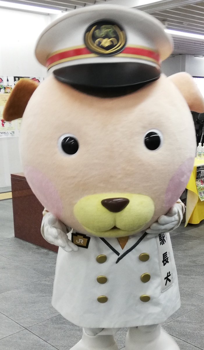 駅長犬氏 #ドあっぷ駅長犬 #駅長犬 #JR東日本千葉支社 #ちば観光物産展