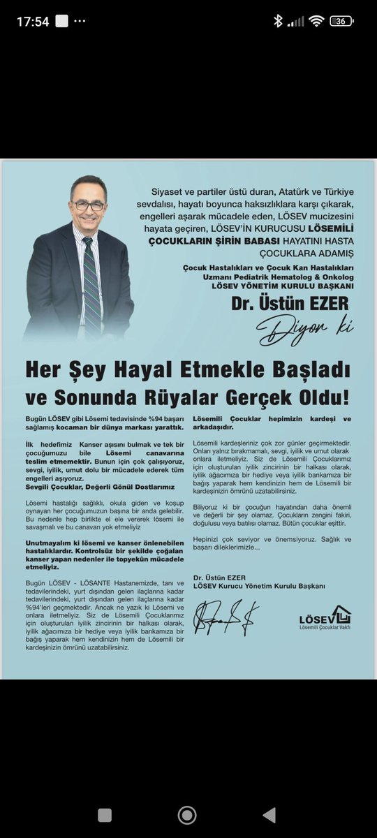 #LÖSEViyilikhayatkurtarır #LÖSANTEYEyetamruhsat oğlum lösante te tedavi görüyor diğer çocuklar neden niçin nasıl engelleniyor  vicdan 400 yatak sayısı 200 alınamayan ruhsat
