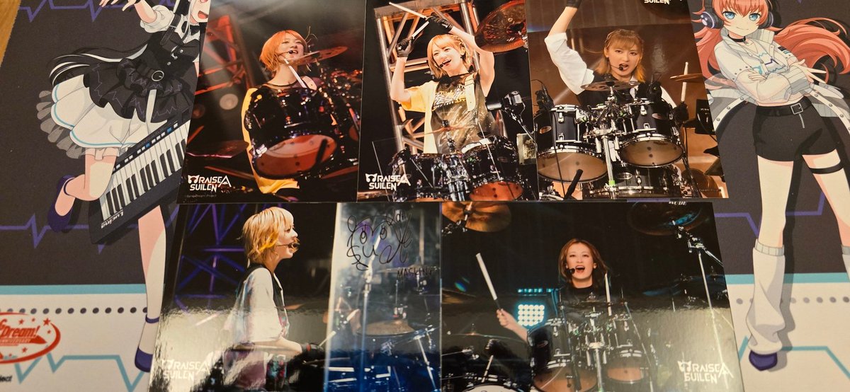 😭😭😭なんて幸せなんだ…！サイン入りブロマイドが当たっちゃった