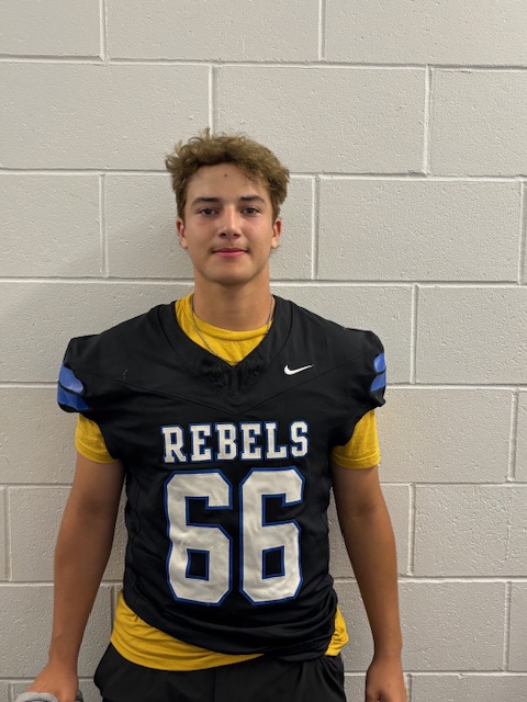 bremick10's tweet photo. Rebel Football:  2025 All-Section 8A team members...Gunnar, Kegan, Masen and Oliver https://t.co/yw1l9hClvx