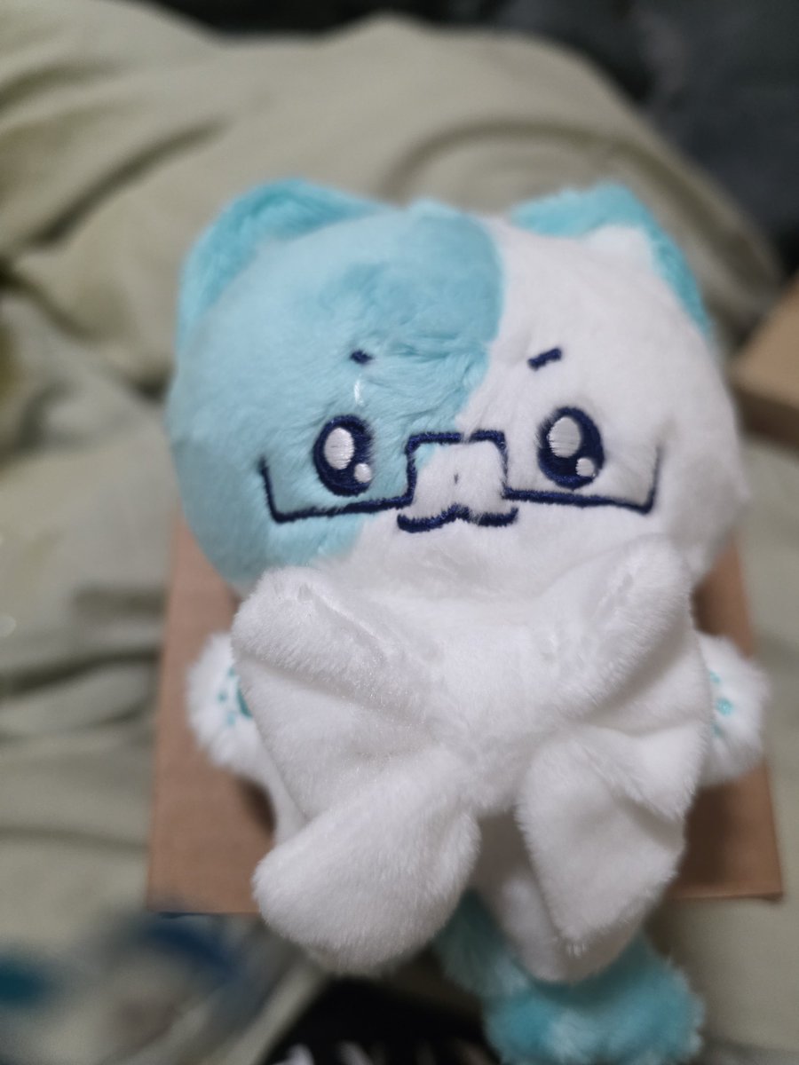 shiliru15's tweet photo. 생일선물 너무귀엽 냥토미(?) https://t.co/ErbFgV3A90