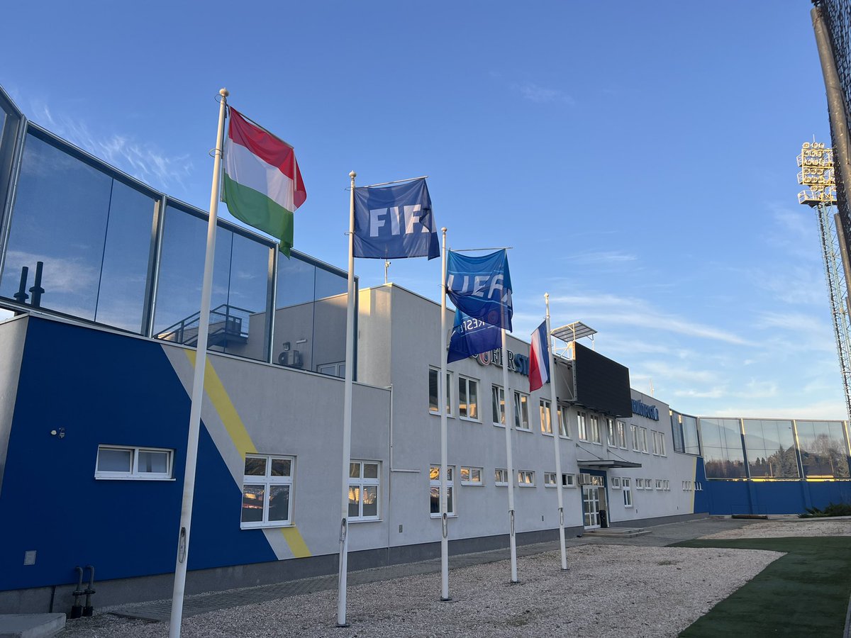 scottsas's tweet photo. #Scenesetter final matchday of UEFA u19 and I’m at Alcufer Gyirmoti Stadion outside Gyor for Hungary v France https://t.co/t0DgOyIoft